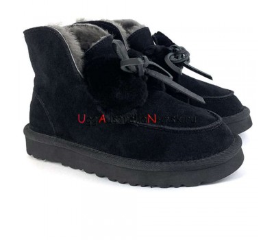 UGG CLASSIC MINI KALLEN BLACK