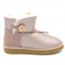 UGG WOMEN'S METALLIC MINI BAILEY BUTTON DUSK