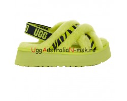 UGG Disco Cross Slide Animalia key lime