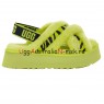 UGG Disco Cross Slide Animalia key lime