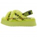 UGG Disco Cross Slide Animalia key lime