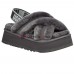 UGG Disco Cross Slide Charcoal