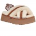 UGG Disco Cross Slide chestnut