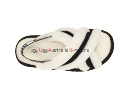 UGG Disco Cross Slide White