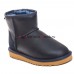 UGG WOMEN'S CLASSIC MINI II METALLIC NAVY 