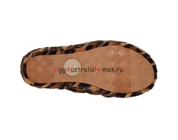 UGG FLUFF YEAH SLIDE LEOPARD