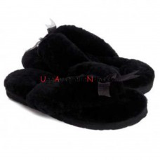 UGG FLIP FLOP BLACK