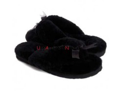 UGG FLIP FLOP BLACK