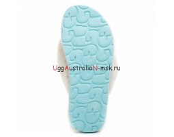 UGG FLIP FLOP WHITE