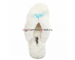 UGG FLIP FLOP WHITE