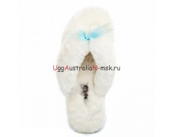 UGG FLIP FLOP WHITE
