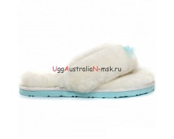 UGG FLIP FLOP WHITE