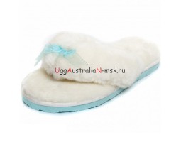 UGG FLIP FLOP WHITE
