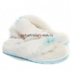 UGG FLIP FLOP WHITE