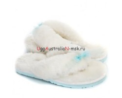 UGG FLIP FLOP WHITE