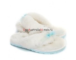 UGG FLIP FLOP WHITE
