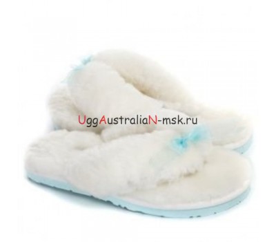 UGG FLIP FLOP WHITE