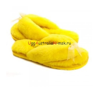 UGG FLIP FLOP YELLOW