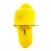 UGG FLUFF SLIDE SLIPPERS YELLOW