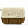 UGG BIA MINI SCHOOL BAG LEATHER  CHESTNUT