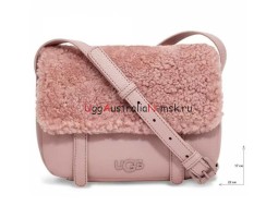 UGG BIA MINI SCHOOL BAG LEATHER DUSK