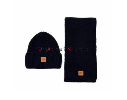 UGG CHUNKY RIB KNIT BEANIE SEN BLACK