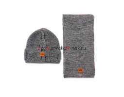 UGG CHUNKY RIB KNIT BEANIE SEN GREY