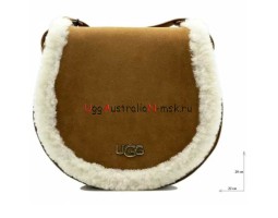 UGG HERITAGE CROSSBODY CHESTNUT