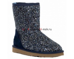 UGG KIDS CLASSIC STARDUST NAVY