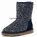 UGG KIDS CLASSIC STARDUST NAVY