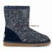 UGG KIDS CLASSIC STARDUST NAVY