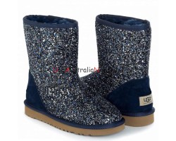 UGG KIDS CLASSIC STARDUST NAVY