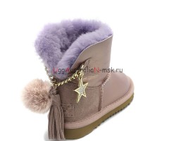 UGG KIDS MINI CHARM METALLIC AMETHYST