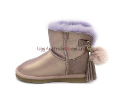 UGG KIDS MINI CHARM METALLIC AMETHYST