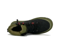 UGG MENS HIGHLAND SPORT HIKER MID BLACK-KHAKI