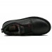 UGG MENS SLIPPERS FLEX LEATHER BLACK