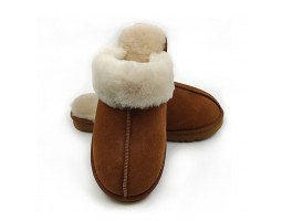 UGG SLIPPER COQUETTE CHESTNUT