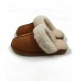 UGG SLIPPER COQUETTE CHESTNUT