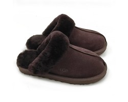 UGG SLIPPER COQUETTE CHOCOLATE