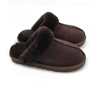 UGG SLIPPER COQUETTE CHOCOLATE